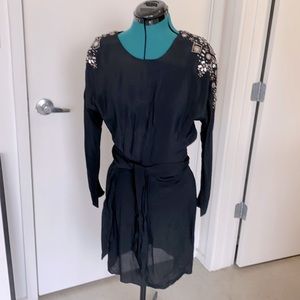 NWOT GoldHawk black party dress. Size XS